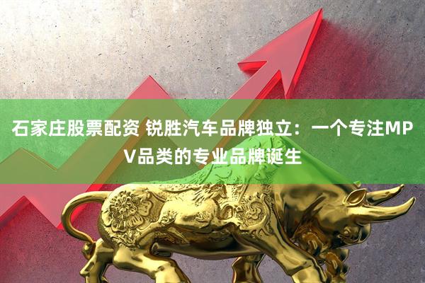 石家庄股票配资 锐胜汽车品牌独立：一个专注MPV品类的专业品牌诞生